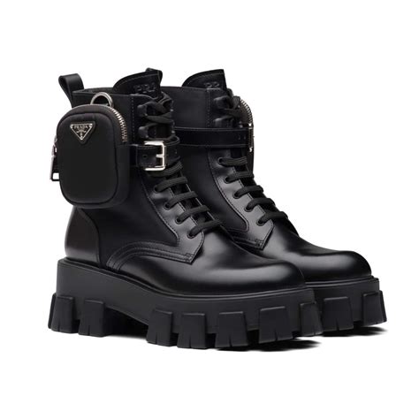 prada long pebbled boots|prada shoes for women.